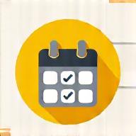 An icon of a calendar and clock, representing online booking.